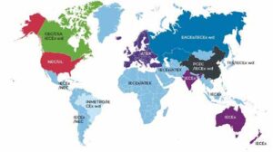 map display of atmospheres that are explosive