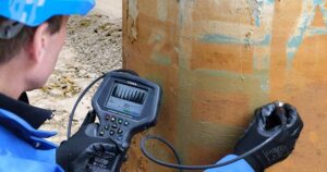 Thickness guage testing in practice 