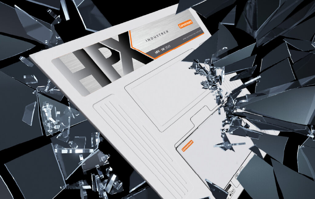 Carestream NDT HPX non-glass DR panel, rectangular flat-panel digital radiography detector for industrial use