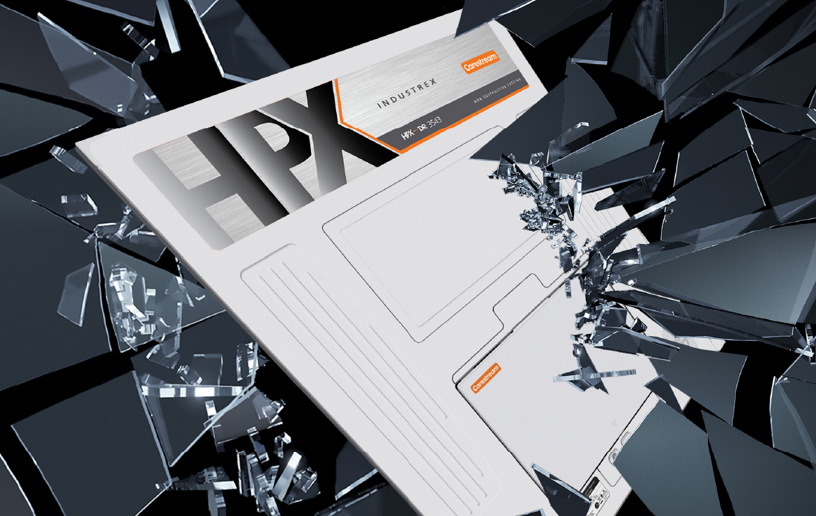 Carestream NDT HPX non-glass DR panel, rectangular flat-panel digital radiography detector for industrial use