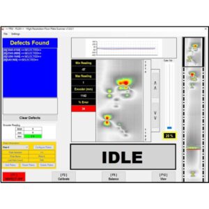 An onscreen display of the Baugh and Weedon Truflux scan 