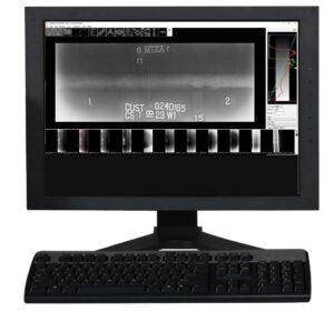 Visual representation in the form of a scan