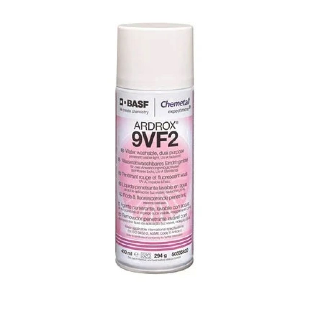 Ardrox 9VF2 Visible / Fluorescent Aerosol - 400 ml (Box of 10)