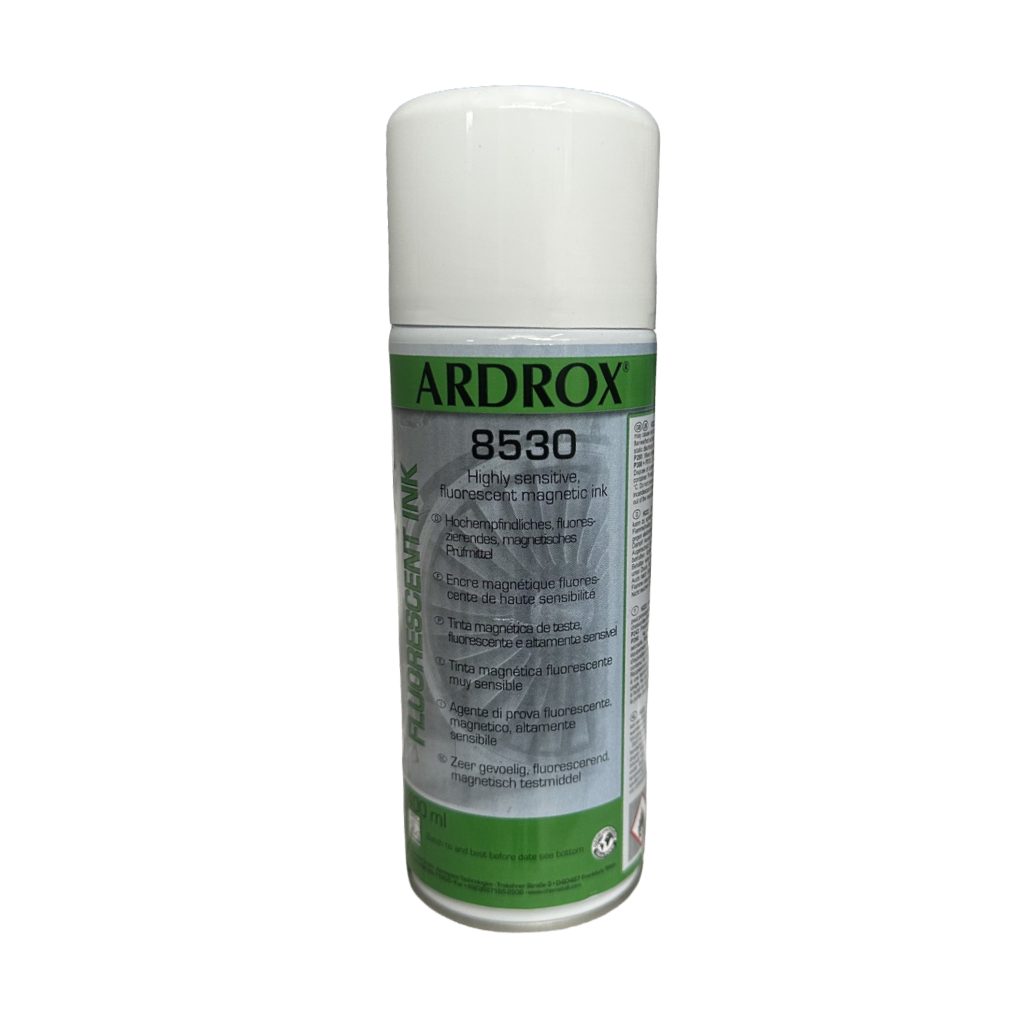 8530 FLUORESCENT MAGNETIC INK 400ML AEROSOL (BOX OF 10) | GammaTec NDT ...