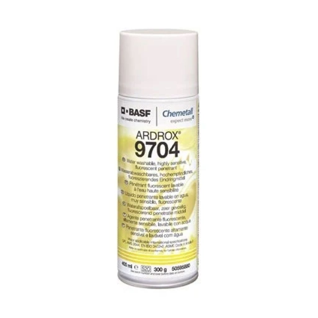 Ardrox 9704 Fluorescent Penetrant Aerosol - 400 ml