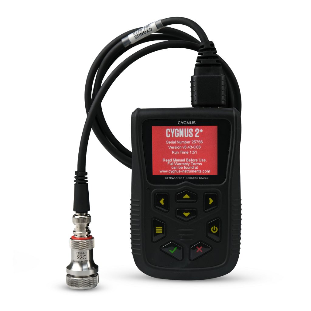 Cygnus 2+ Ultrasonic Thickness Gauge