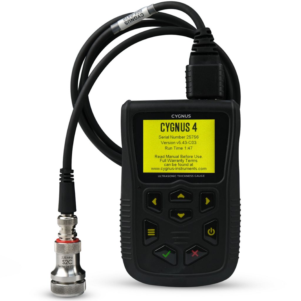 Cygnus 4 Ultrasonic Thickness Gauge