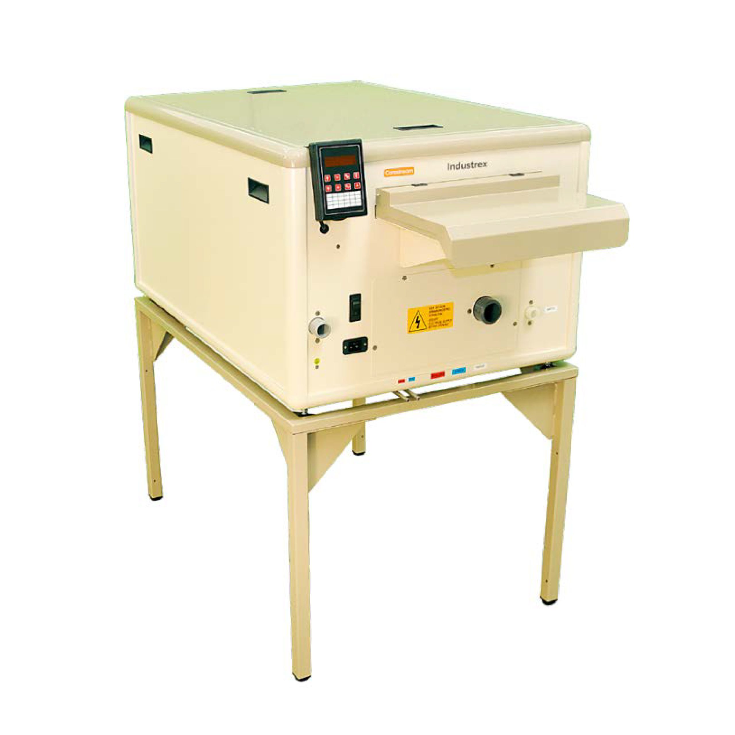 The industrex m37 plus film processor on a white background