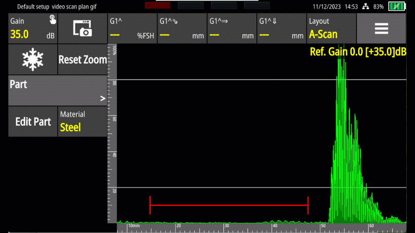 Wave Scan Plan Interface