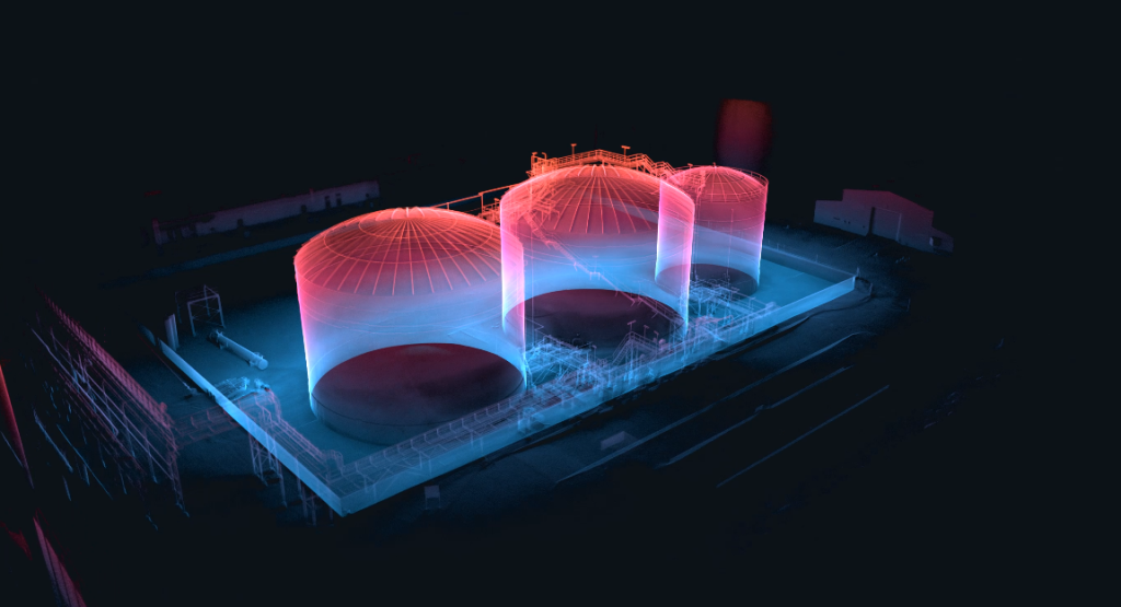 3D Point Cloud Fly Through Still