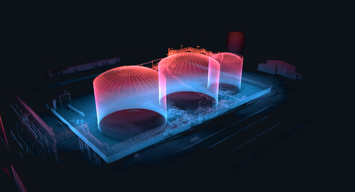 Revolutionising Acid Tank Inspections in Mining: Faster, Safer, and Smarter with the Elios 3 23 3D Point Cloud Fly Through Still