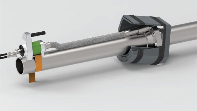 Flange pipes Contact shot