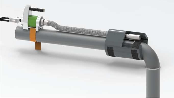 Elbow pipe Contact shot