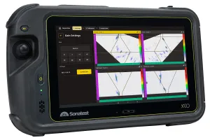 Sonatest XEO Phased Array Flaw Detector 4 Simultaneous Multi-Technique Scanning
